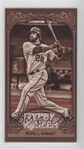 2012 Topps Gypsy Queen - [Base] - Mini Sepia #87 - Jayson Werth /99