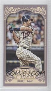 2012 Topps Gypsy Queen - [Base] - Mini Straight Cut #140 - Joe Mauer