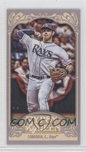 2012 Topps Gypsy Queen - [Base] - Mini Straight Cut #230 - Evan Longoria