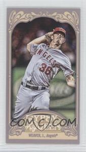 2012 Topps Gypsy Queen - [Base] - Mini Straight Cut #271 - Jered Weaver