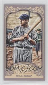 2012 Topps Gypsy Queen - [Base] - Mini Straight Cut #300 - Babe Ruth
