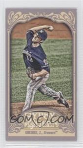 2012 Topps Gypsy Queen - [Base] - Mini Straight Cut #310 - Zack Greinke