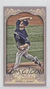 2012 Topps Gypsy Queen - [Base] - Mini Straight Cut #310 - Zack Greinke