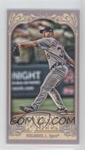 2012 Topps Gypsy Queen - [Base] - Mini Straight Cut #320 - Justin Verlander