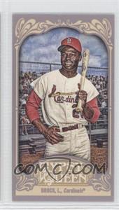 2012 Topps Gypsy Queen - [Base] - Mini Straight Cut #329 - Lou Brock