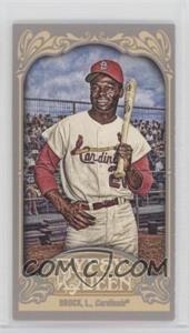 2012 Topps Gypsy Queen - [Base] - Mini Straight Cut #329 - Lou Brock