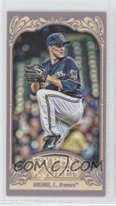 2012 Topps Gypsy Queen - [Base] - Mini Straight Cut #58 - Zack Greinke