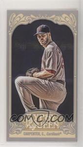 2012 Topps Gypsy Queen - [Base] - Mini #138.1 - Chris Carpenter (Ball Hidden)