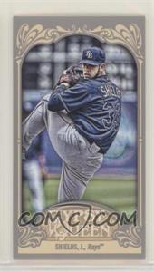 2012 Topps Gypsy Queen - [Base] - Mini #139.2 - James Shields (Name Showing)