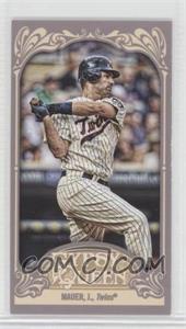 2012 Topps Gypsy Queen - [Base] - Mini #140.2 - Joe Mauer (Pinstripes)