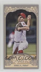 2012 Topps Gypsy Queen - [Base] - Mini #141.1 - Roy Oswalt (Ball Above Shoulder)