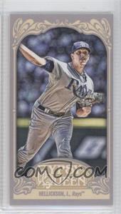 2012 Topps Gypsy Queen - [Base] - Mini #181.2 - Jeremy Hellickson (Ball Hidden)