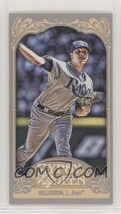 2012 Topps Gypsy Queen - [Base] - Mini #181.2 - Jeremy Hellickson (Ball Hidden)