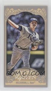 2012 Topps Gypsy Queen - [Base] - Mini #181.2 - Jeremy Hellickson (Ball Hidden)