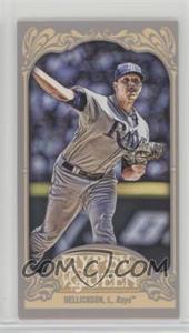 2012 Topps Gypsy Queen - [Base] - Mini #181.2 - Jeremy Hellickson (Ball Hidden)