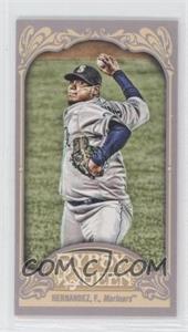 2012 Topps Gypsy Queen - [Base] - Mini #200.2 - Felix Hernandez (Gray Jersey)