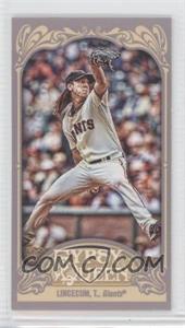 2012 Topps Gypsy Queen - [Base] - Mini #240.1 - Tim Lincecum (Crowd in Background)