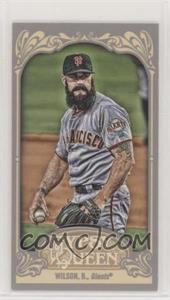 2012 Topps Gypsy Queen - [Base] - Mini #26.1 - Brian Wilson (Holding Ball)