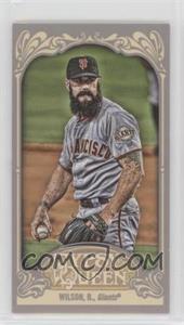 2012 Topps Gypsy Queen - [Base] - Mini #26.1 - Brian Wilson (Holding Ball)