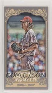 2012 Topps Gypsy Queen - [Base] - Mini #271.2 - Jered Weaver (Looking For the Sign)