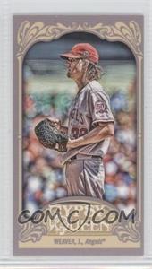 2012 Topps Gypsy Queen - [Base] - Mini #271.2 - Jered Weaver (Looking For the Sign)