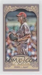 2012 Topps Gypsy Queen - [Base] - Mini #271.2 - Jered Weaver (Looking For the Sign)