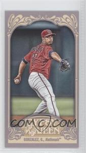 2012 Topps Gypsy Queen - [Base] - Mini #289.1 - Gio Gonzalez (Red Jersey)