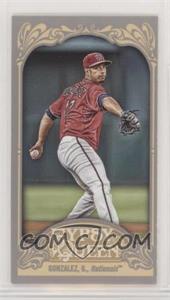 2012 Topps Gypsy Queen - [Base] - Mini #289.1 - Gio Gonzalez (Red Jersey)