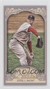 2012 Topps Gypsy Queen - [Base] - Mini #35.1 - Jon Lester (Arm Straight)