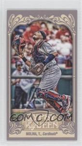 2012 Topps Gypsy Queen - [Base] - Mini #41.2 - Yadier Molina (Fielding)