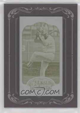 2012 Topps Gypsy Queen - [Base] - Printing Plate Minis Yellow Framed #243 - Catfish Hunter /1