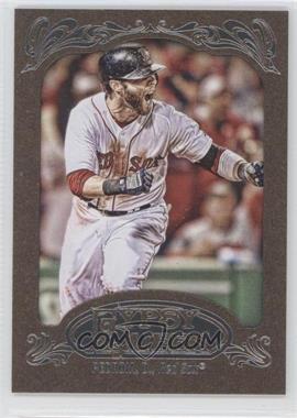 2012 Topps Gypsy Queen - [Base] - Retail Gold #143 - Dustin Pedroia