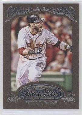 2012 Topps Gypsy Queen - [Base] - Retail Gold #143 - Dustin Pedroia