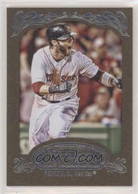2012 Topps Gypsy Queen - [Base] - Retail Gold #143 - Dustin Pedroia