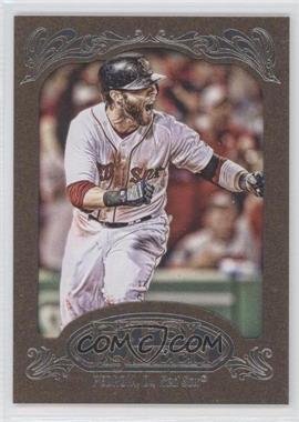 2012 Topps Gypsy Queen - [Base] - Retail Gold #143 - Dustin Pedroia