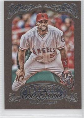 2012 Topps Gypsy Queen - [Base] - Retail Gold #180 - Albert Pujols