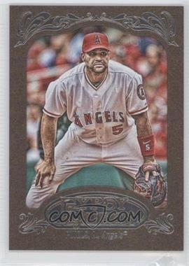 2012 Topps Gypsy Queen - [Base] - Retail Gold #180 - Albert Pujols