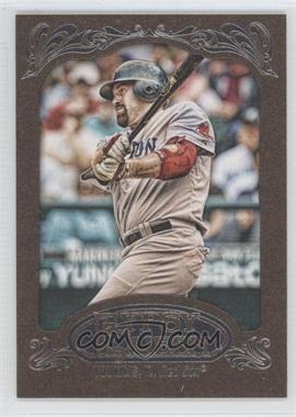 2012 Topps Gypsy Queen - [Base] - Retail Gold #22 - Kevin Youkilis