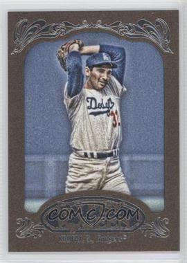 2012 Topps Gypsy Queen - [Base] - Retail Gold #290 - Sandy Koufax