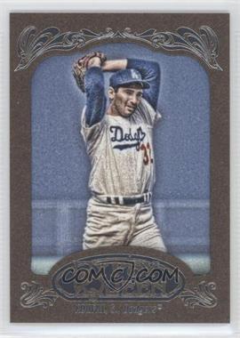 2012 Topps Gypsy Queen - [Base] - Retail Gold #290 - Sandy Koufax