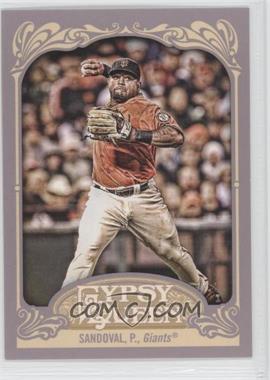 2012 Topps Gypsy Queen - [Base] #105 - Pablo Sandoval