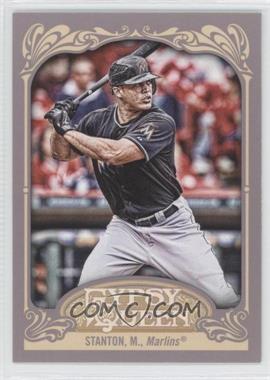 2012 Topps Gypsy Queen - [Base] #147.1 - Giancarlo Stanton (Black Jersey; Mike on Card)