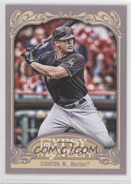 2012 Topps Gypsy Queen - [Base] #147.1 - Giancarlo Stanton (Black Jersey; Mike on Card)