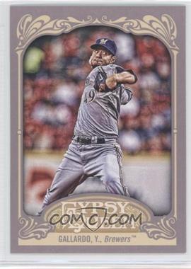 2012 Topps Gypsy Queen - [Base] #155 - Yovani Gallardo