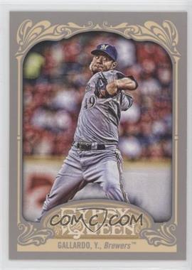 2012 Topps Gypsy Queen - [Base] #155 - Yovani Gallardo