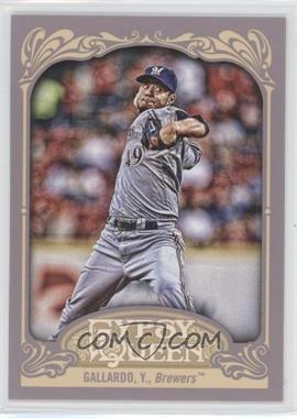 2012 Topps Gypsy Queen - [Base] #155 - Yovani Gallardo