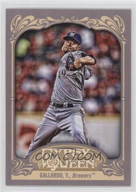 2012 Topps Gypsy Queen - [Base] #155 - Yovani Gallardo