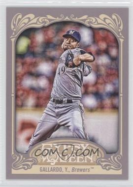 2012 Topps Gypsy Queen - [Base] #155 - Yovani Gallardo