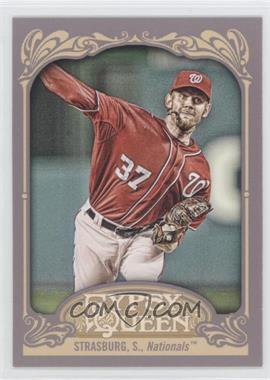 2012 Topps Gypsy Queen - [Base] #184.2 - Stephen Strasburg (Red Jersey)