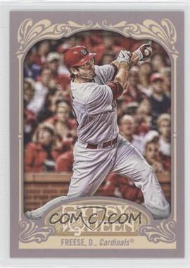 2012 Topps Gypsy Queen - [Base] #197.1 - David Freese (Batting)